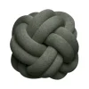 Coussin Knot, Forest green