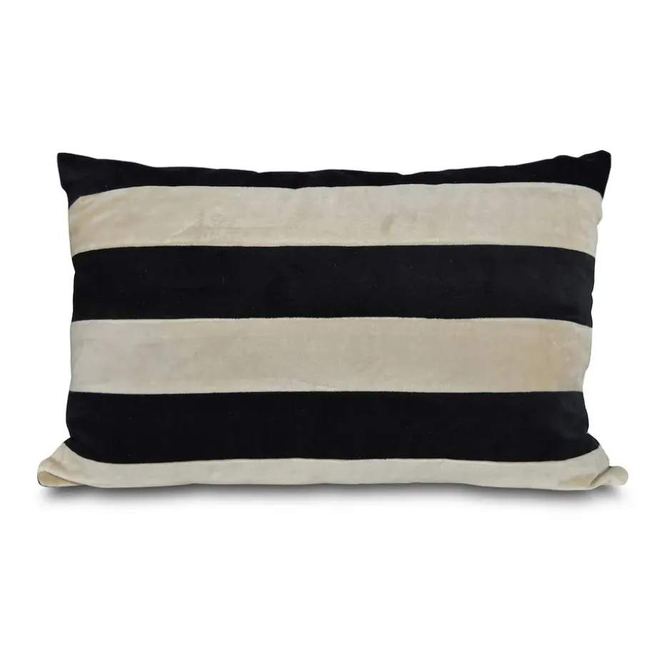 Coussin Pathi L 40x60 cm, Vert-beige