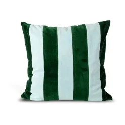 Coussin Pathi M 45x45 cm, Vert-bleu clair