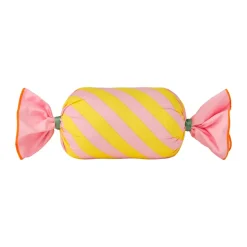 Coussin Pippi bonbon, Rose