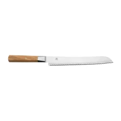 Couteau à pain Koya 4000FC 23 cm, Damaské bois de pakka brun