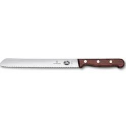 Couteau à pain Wood 21 cm, Acier inoxydable-érable