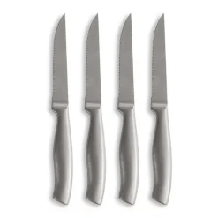 Couteau à barbecue Fredde 22,5 cm, lot de 4, Argent
