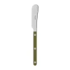 Couteau à beurre Bistrot Solid 14 cm, Green fern