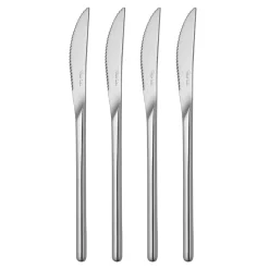 Couteau à steak Bud Bright 4 pièces, Acier inoxydable