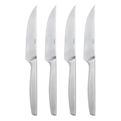 Couteau à viande Norm Lot de 4, Acier inoxydable mat