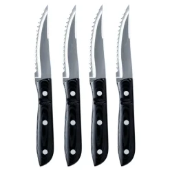 Couteau à viande Old Farmer XL Micarta, lot de 4