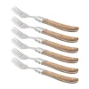 Couteaux à steak Laguiole By Hâws, lot de 6, Oak