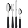 Couvert Basic 24 Pièces, Black