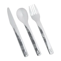 Couverts pour enfants Lupo Emil, 9 pièces, Argent