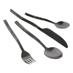 Couverts Uta 16 Pièces, Matt black