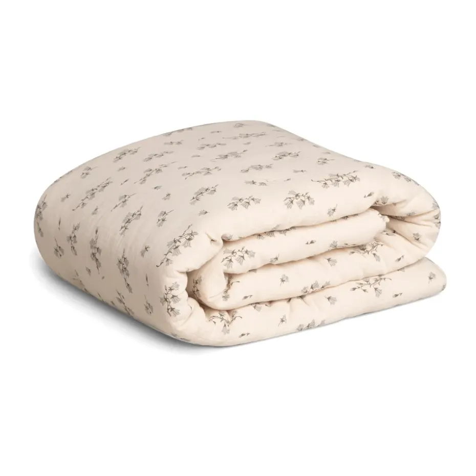 Couverture matelassée Bluebell Muslin, 100x140 cm