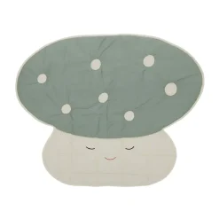 Couverture matelassée Mushroom, Bleu pâle