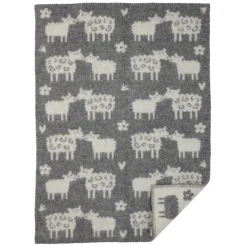 Couverture pour enfant Bää, gris