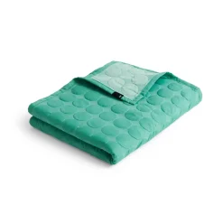 Couvre-lit Mega Dot organic 195x245 cm, Sea green