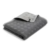 Couvre-lit Mega Dot organic 235x245 cm, Dark grey