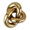 Décoration Knot Table Small, Light Gold