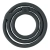 Dessous de plat CIRCLES Ø13 cm, Noir