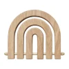 Dessous de plat en bois Rainbow, Nature