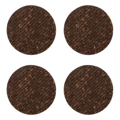 Dessous de verre en liège Dante Lot de 4, Marron