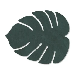 Dessous de verre Monstera Leaf Nupo, Vert foncé