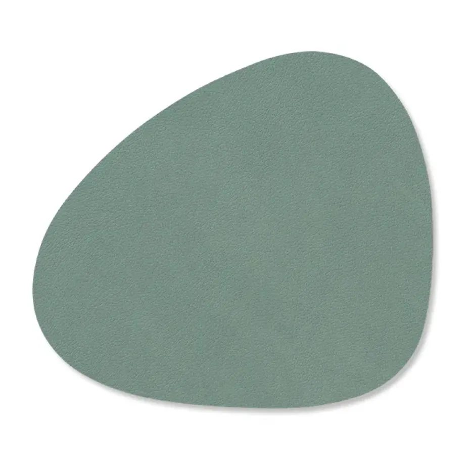 Dessous de verre Nupo curve, vert pastel
