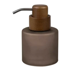 Distributeur de savon bas Modest, Noyer