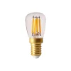 Elect LED filament poire E14, Transparent