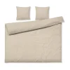 Ensemble de lit Daisy 220x220 cm, Sable-blanc
