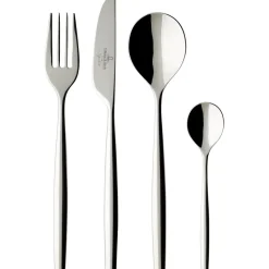 Ensemble de couverts Metro Chic 24 pièces, Acier inoxydable