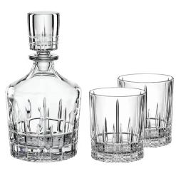 Ensemble whiskey Perfect Serve 3 Pièces, Transparent