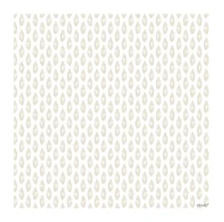 Ernst serviette amande 33x33 cm lot de 20, Blanc-beige