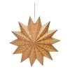 Etoile de l'avent Alfa marron, 50 cm