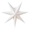 Etoile de Noël Aino Slim blanc, 44 cm