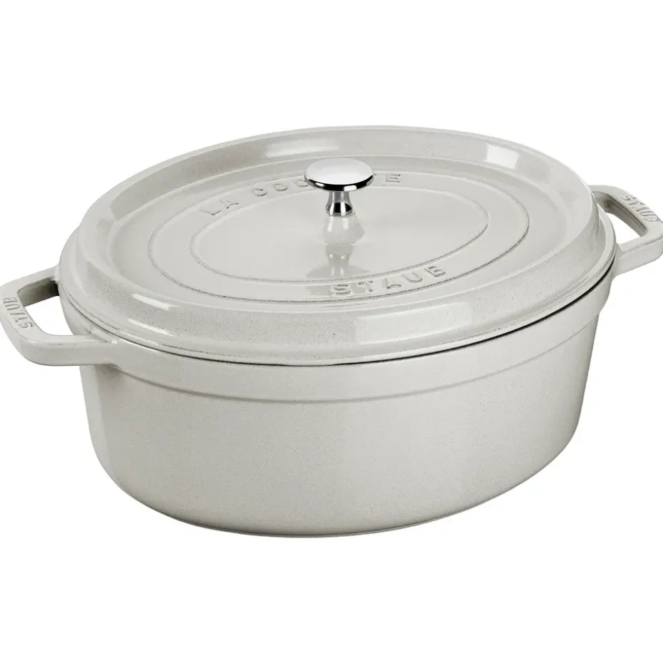 Fait-tout Staub White Truffle oval, 5,5 l