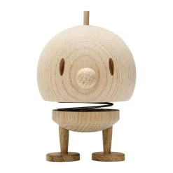 Figurine Hoptimist Bumble M, Raw oak