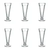 Flûte à champagne Abeille 15 cl, lot de 6, Transparent