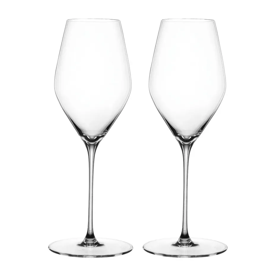 Flûte à champagne HI-LITE 34 cl Lot de 2, Clair