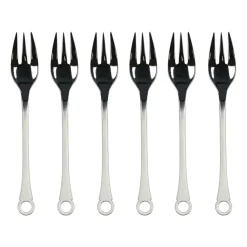 Fourchette à gâteau Pantry lot de 6, Acier inoxydable