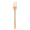 Fourchette Hune, Copper hammered