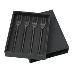 Fourchettes Tvis - lot de 4, noir