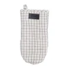 Gant de cuisine à damier Ernst, Noir naturel à damier