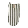 Gant de cuisine Ernst rayures larges, Sauge-blanc