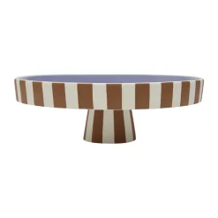Grand plat à service Toppu Ø27 cm, Caramel-lavender