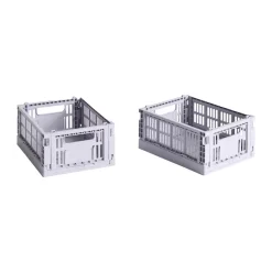 HAY Colour Crate Mini 13x17 cm, lot de 2, Lavender
