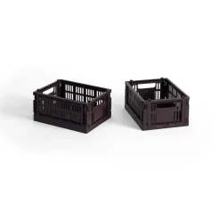 HAY Colour Crate Mini 13x17 cm, lot de 2, Bordeaux