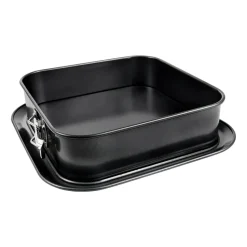 Heirol moule à charnière carré à base extra large, 24x24 cm