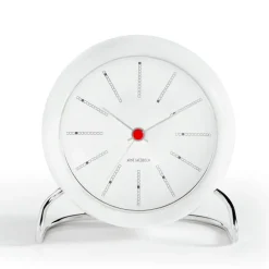 Horloge de table AJ Bankers, Blanc