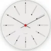 Horloge murale Arne Jacobsen Bankers, Ø 21 cm