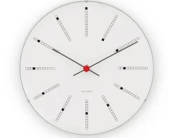 Horloge murale Arne Jacobsen Bankers, Ø 48 cm